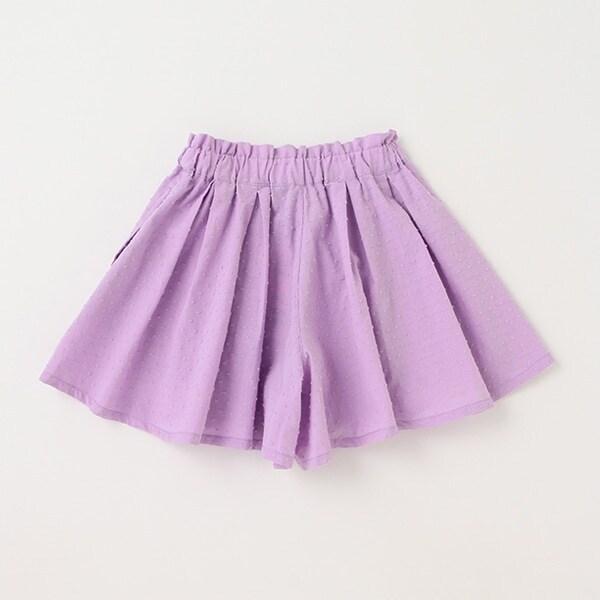 徽標刺繡闊腿短褲