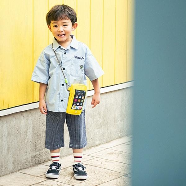 KSLP標誌條紋六分褲