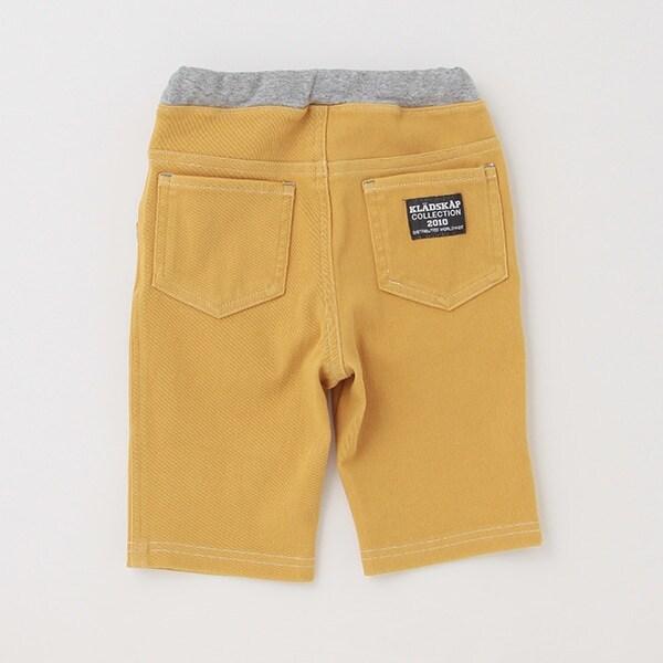 電車刺繡六分褲