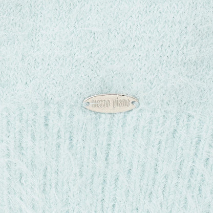 亮片長毛針織開衫