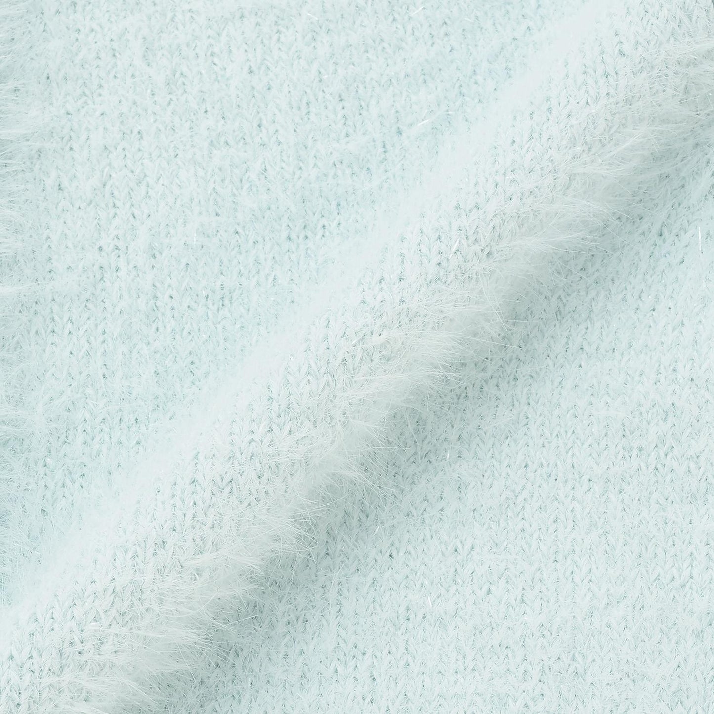 亮片長毛針織開衫