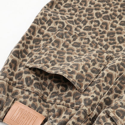 【LTXC】豹紋長款寬腿褲