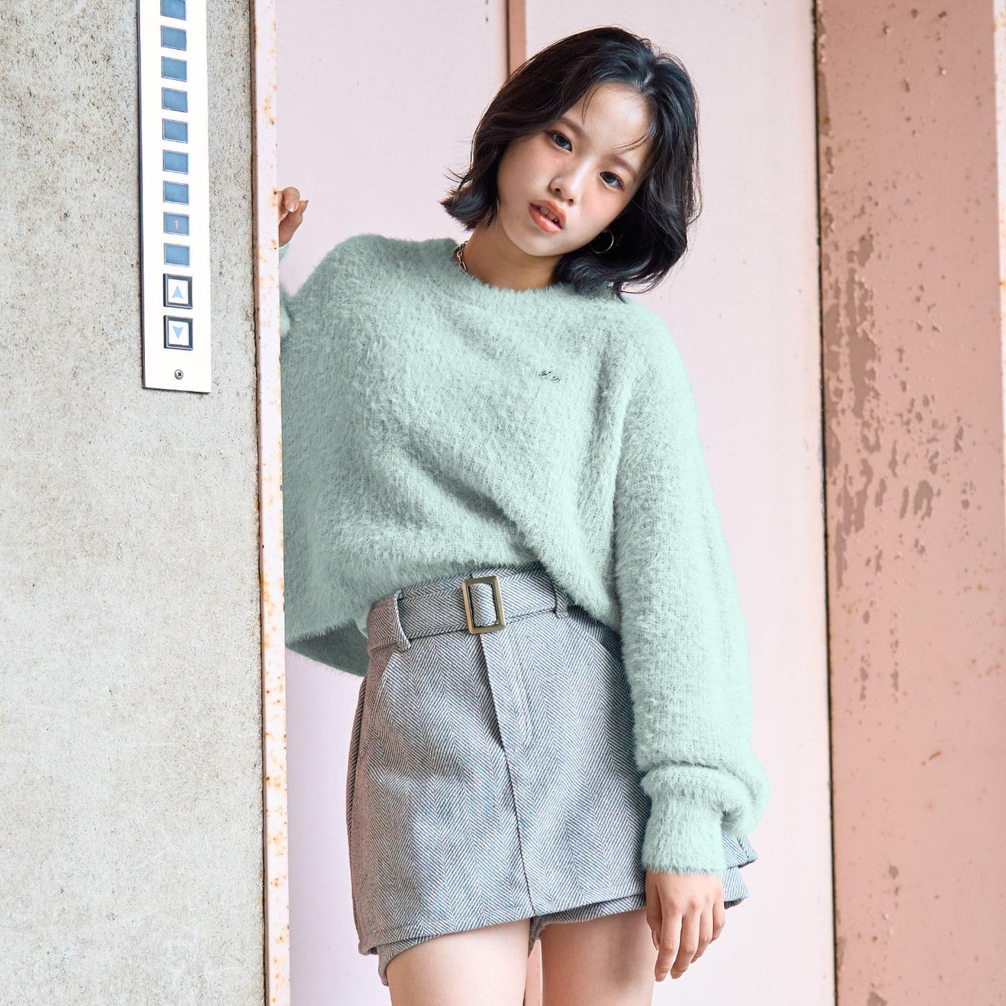 含內搭短款毛衣