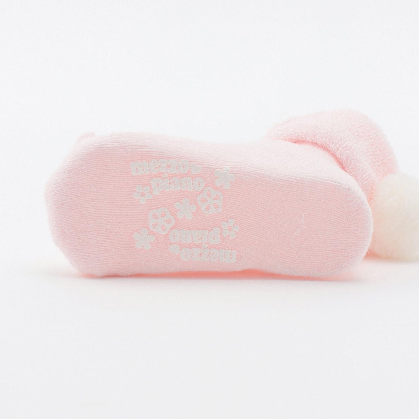 帶兔子貼布繡翻邊襪