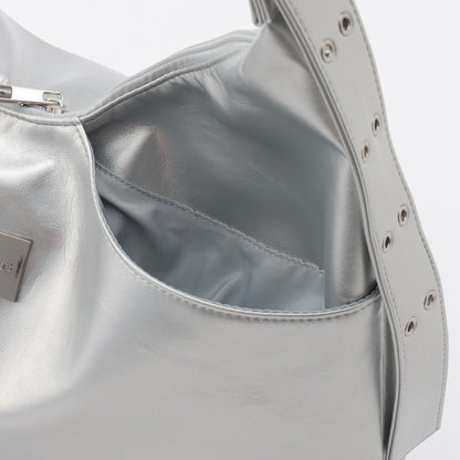 合成皮革大號單肩包