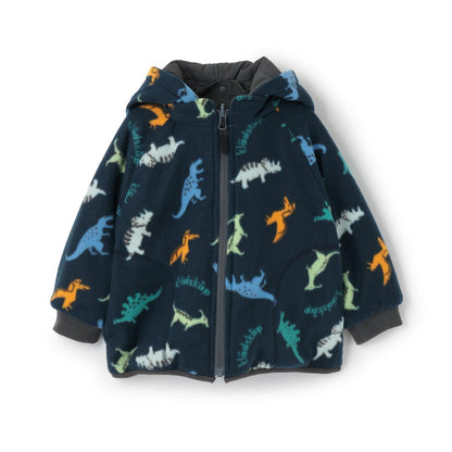 恐龍雙面可穿中棉夾克