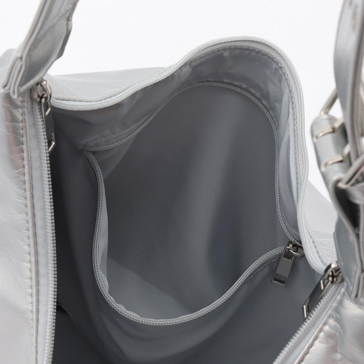 合成皮革大號單肩包