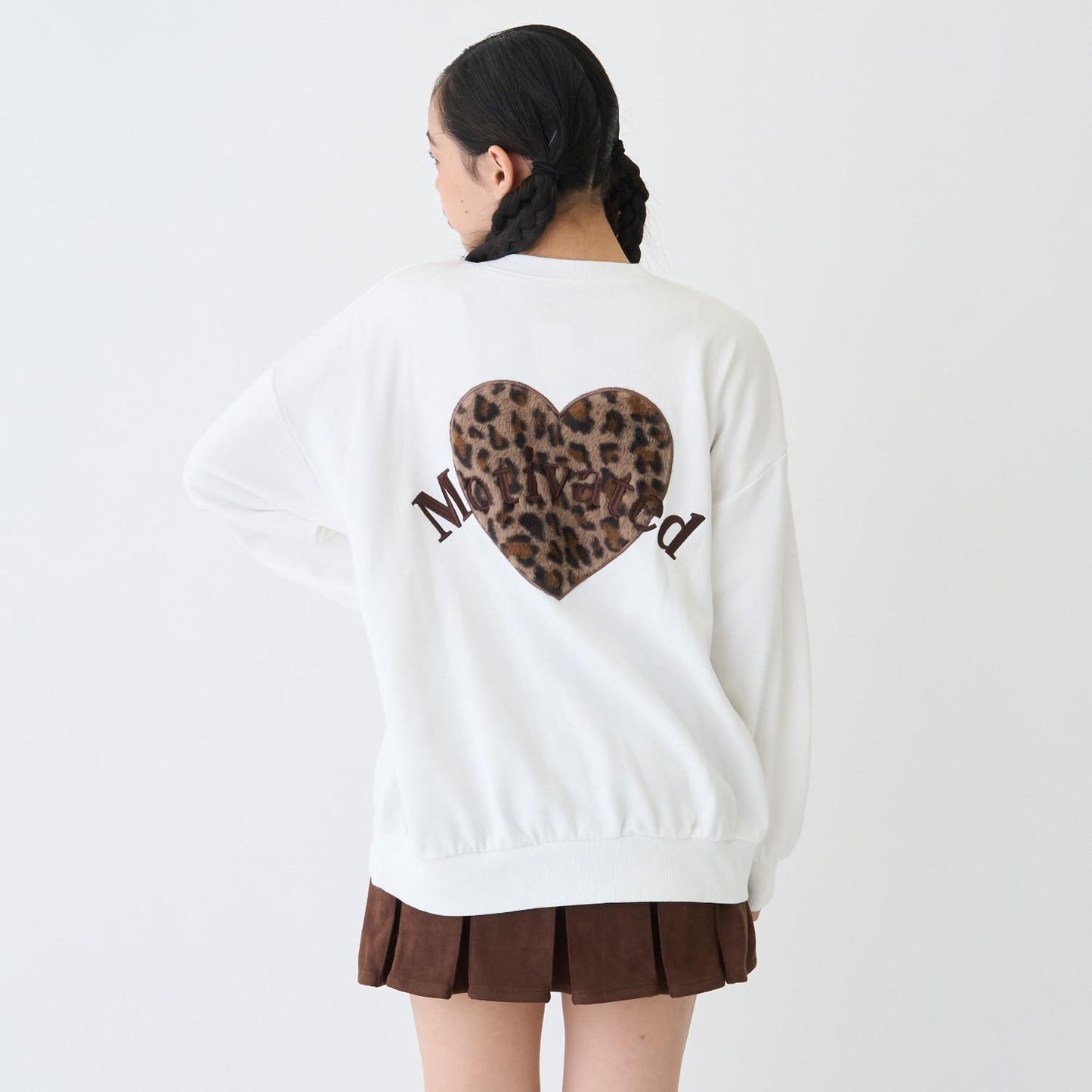 【純棉100%】加絨動物寬鬆衛衣