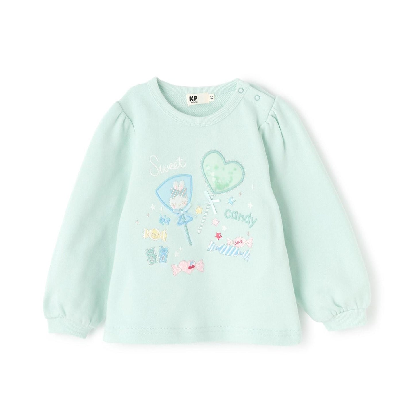 糖果刺繡衛衣【吸溼發熱】