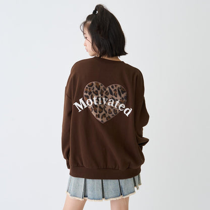 【純棉100%】加絨動物寬鬆衛衣