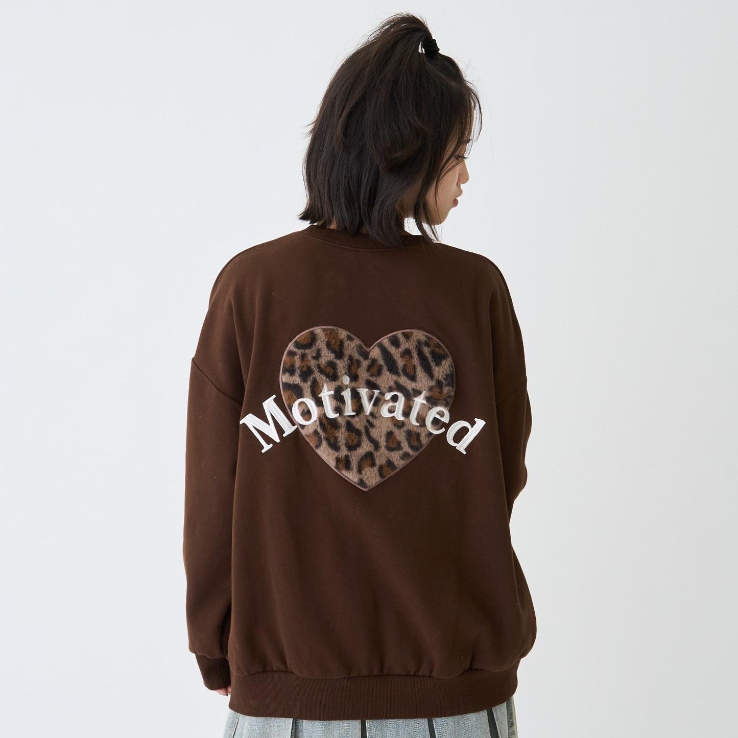 【純棉100%】加絨動物寬鬆衛衣