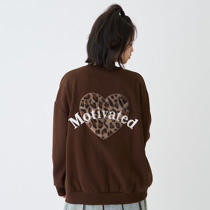 【純棉100%】加絨動物寬鬆衛衣