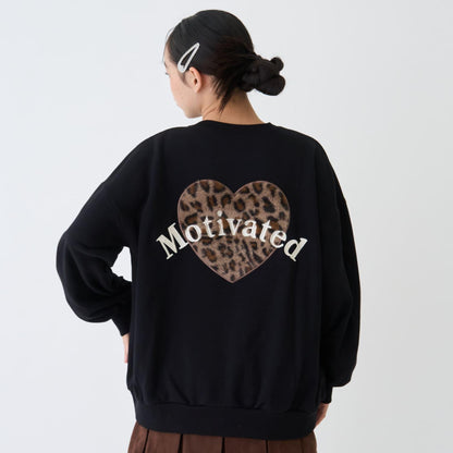 【純棉100%】加絨動物寬鬆衛衣