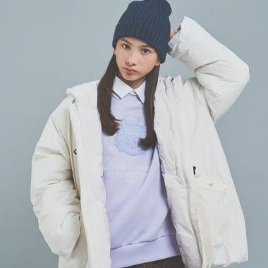 【130cm可選】帶領徽章刺繡上衣