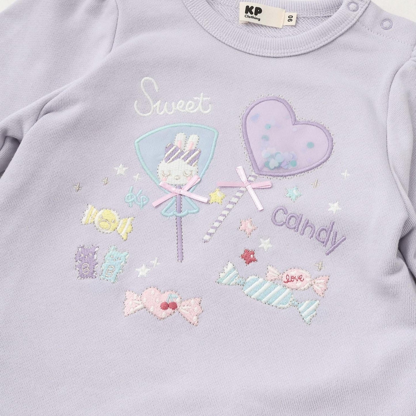 糖果刺繡衛衣【吸溼發熱】