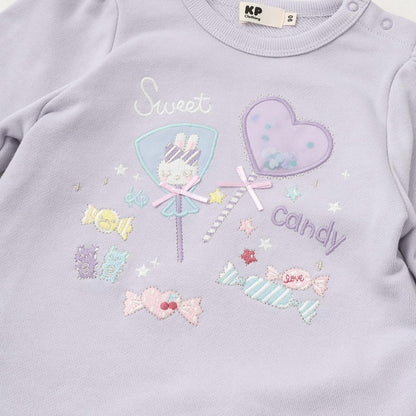 糖果刺繡衛衣【吸溼發熱】