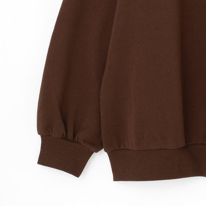 【純棉100%】加絨動物寬鬆衛衣