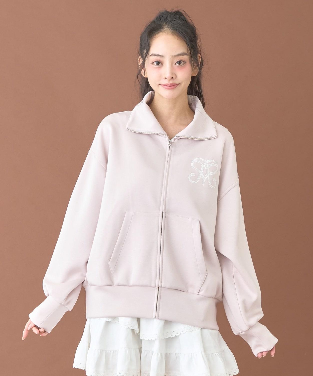 圖案標誌寬鬆連帽衛衣【韓國時尚】