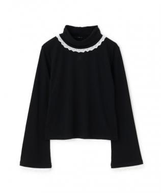 蕾絲袖內搭上衣【韓國時尚】