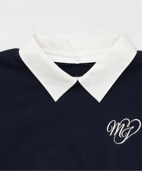 拼接荷葉邊衛衣【韓國時尚】