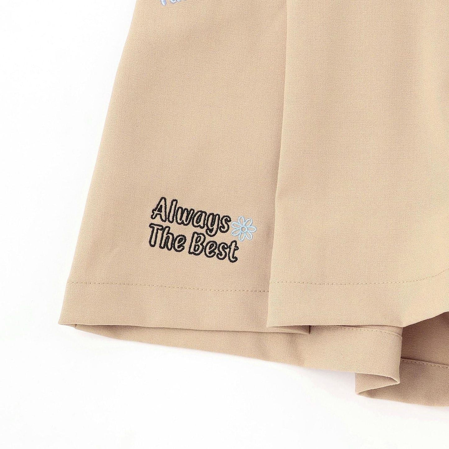 【7days】附腰帶闊腿短褲