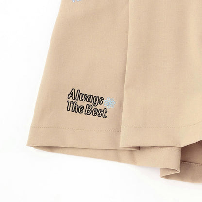 【7days】附腰帶闊腿短褲