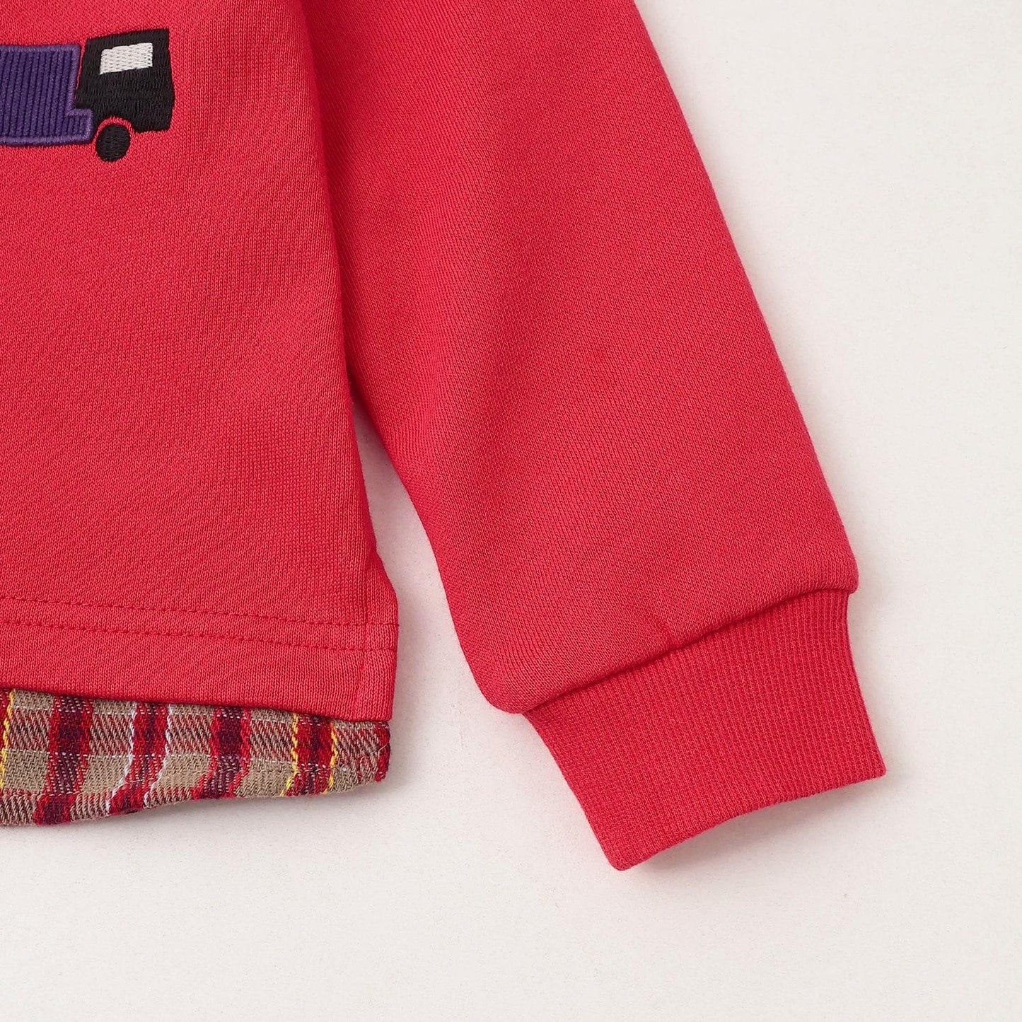 汽車圖案加絨衛衣【吸溼發熱】