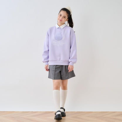 【130cm可選】帶領徽章刺繡上衣