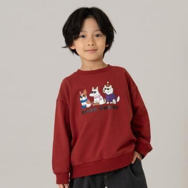 【365D.】惡搞圖案寬鬆套頭衛衣/運動衫