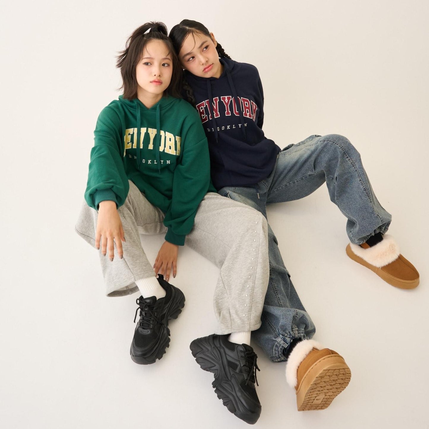 【秒可愛上衣】【LTXC】學院風寬鬆衛衣