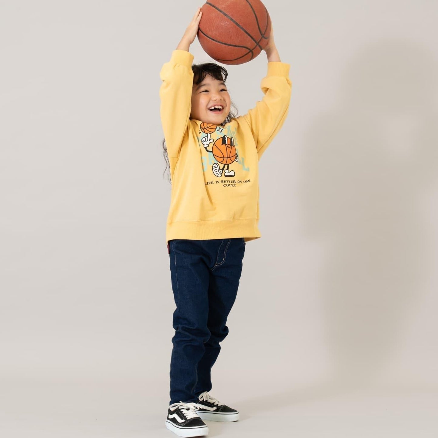 【365D.】惡搞圖案寬鬆套頭衛衣/運動衫