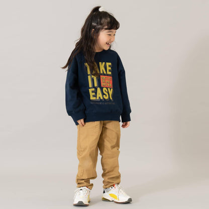 【365D.】【親子款】拼色插肩袖衛衣多款印花套頭衫/運動上衣