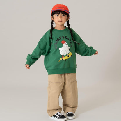 【365D.】惡搞圖案寬鬆套頭衛衣/運動衫