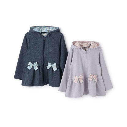 亮片內襯拉鍊連帽衛衣