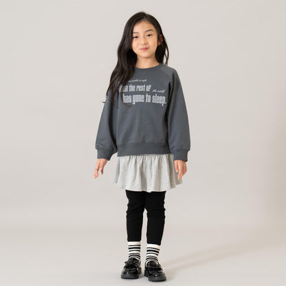 【365D.】【親子款】拼色插肩袖衛衣多款印花套頭衫/運動上衣