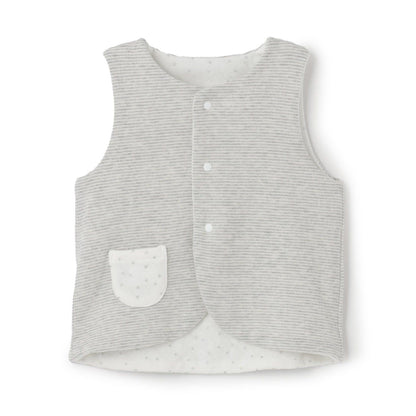 星塵絎縫雙面穿馬甲【日本製造】