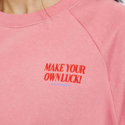 親子款拼色插肩袖印花衛衣/套頭衫/親子裝