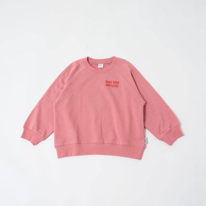 【365D.】【親子款】拼色插肩袖衛衣多款印花套頭衫/運動上衣