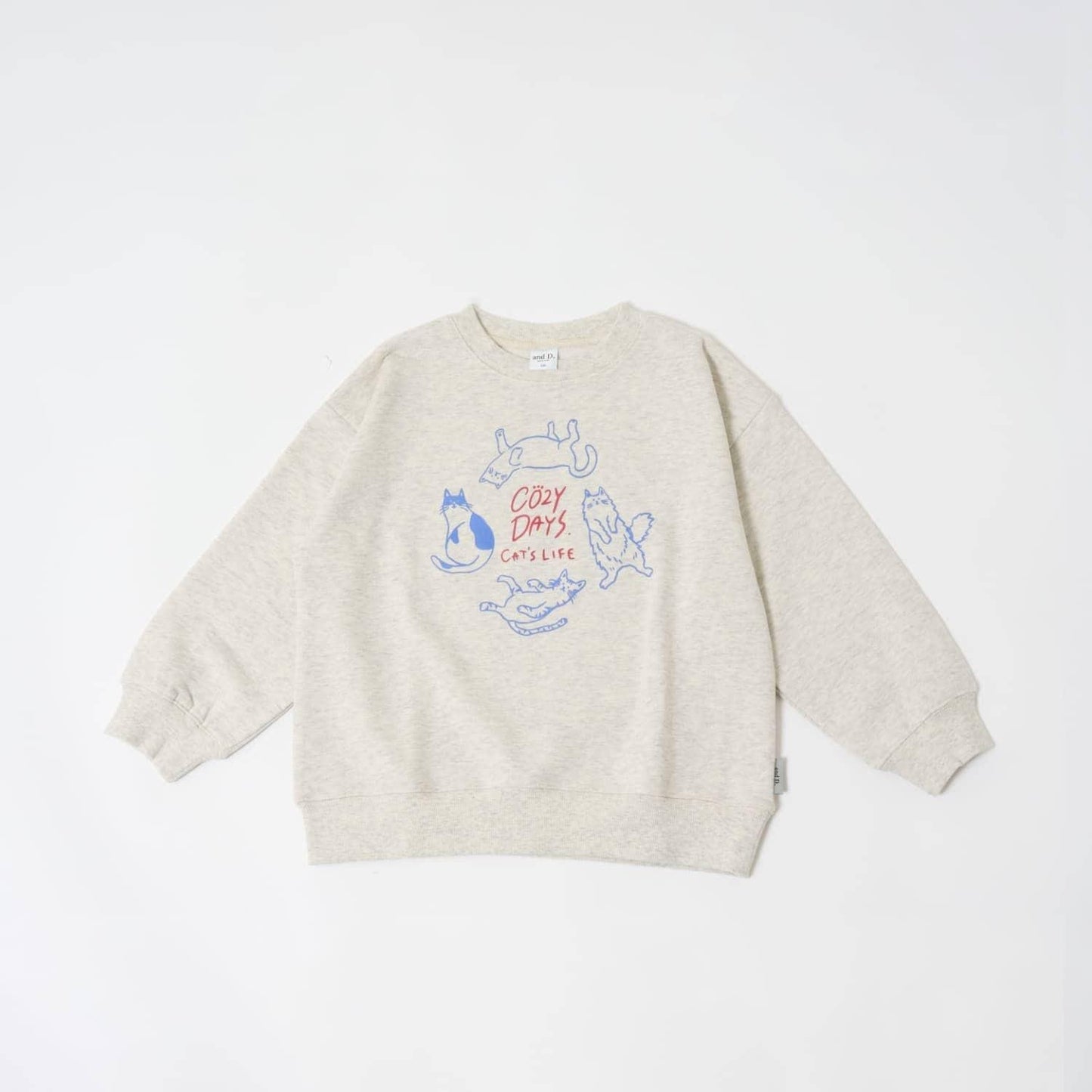 【365D.】惡搞圖案寬鬆套頭衛衣/運動衫