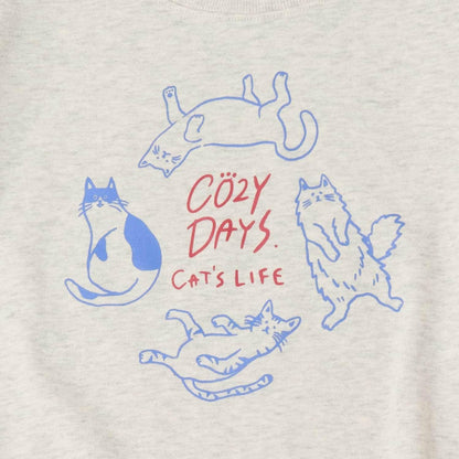 【365D.】惡搞圖案寬鬆套頭衛衣/運動衫