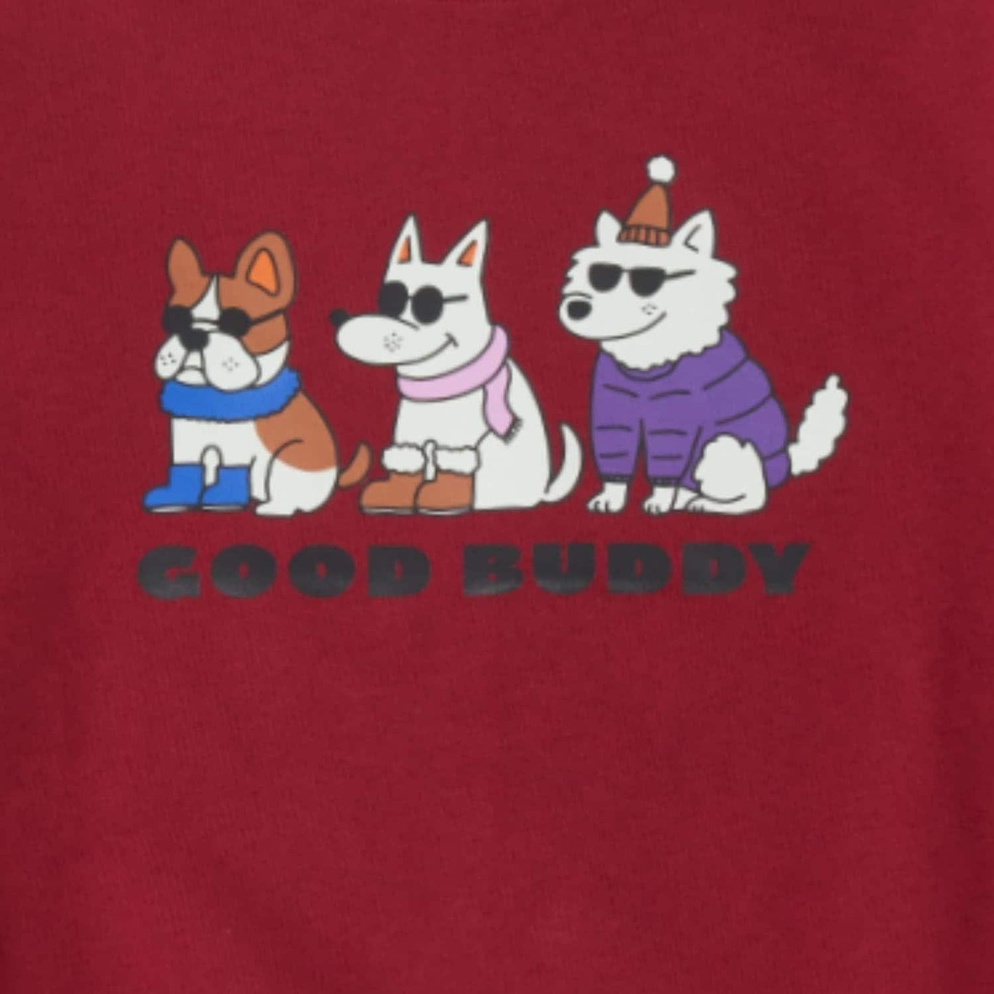 【365D.】惡搞圖案寬鬆套頭衛衣/運動衫