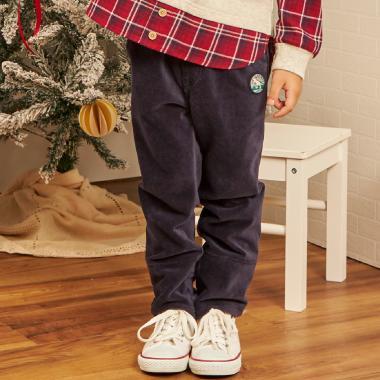 針織燈芯絨長褲