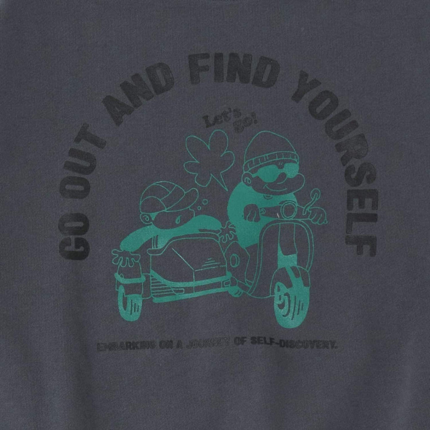 【365D.】惡搞圖案寬鬆套頭衛衣/運動衫