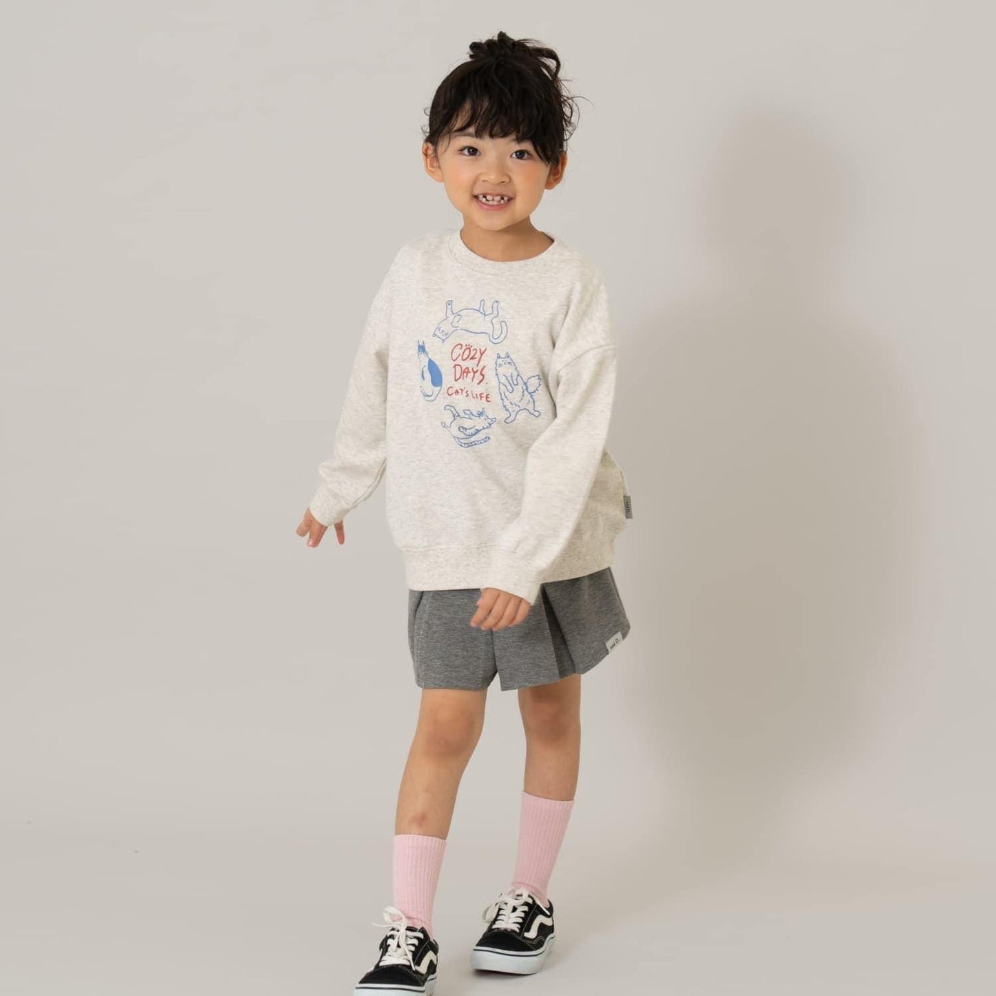 【365D.】惡搞圖案寬鬆套頭衛衣/運動衫