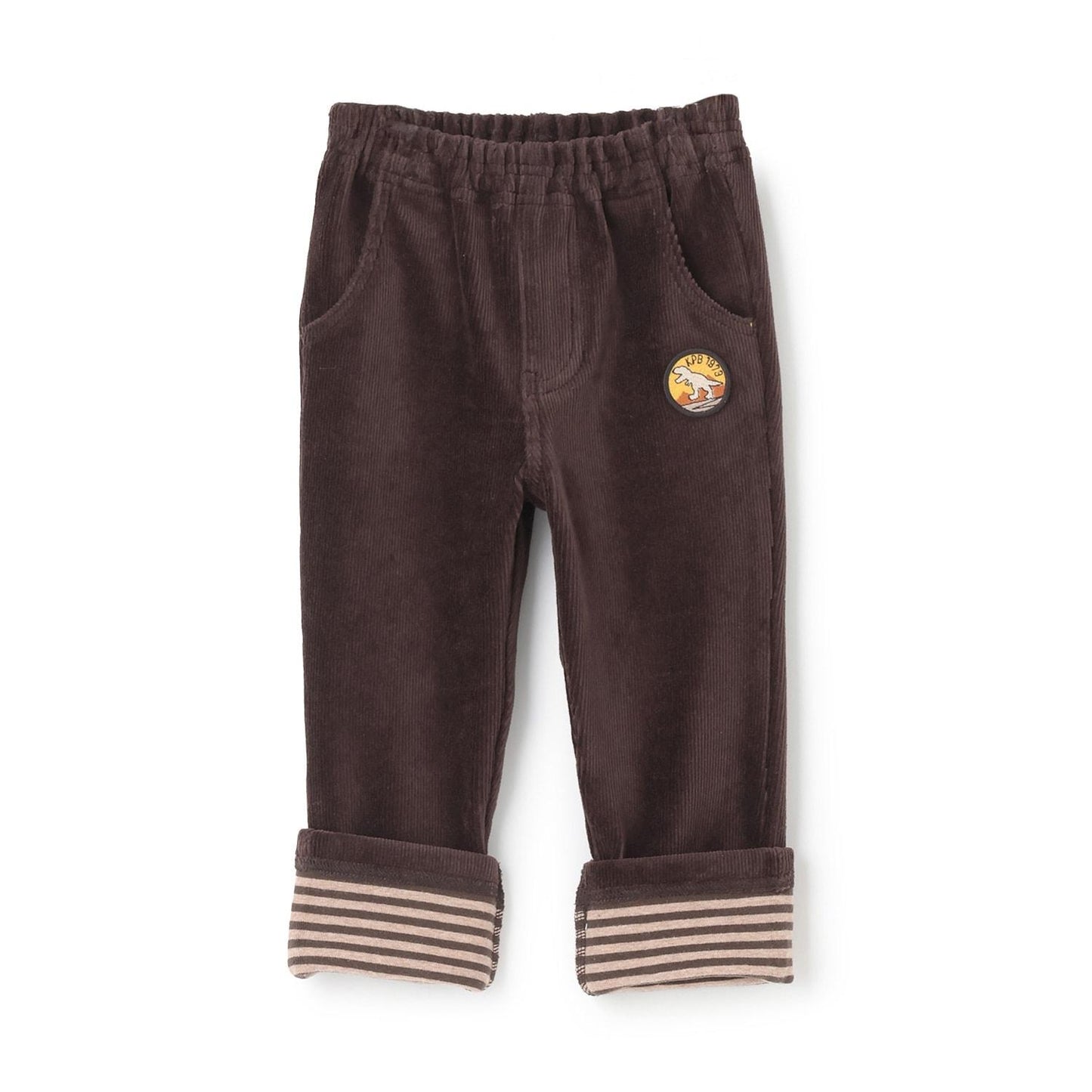 針織燈芯絨長褲