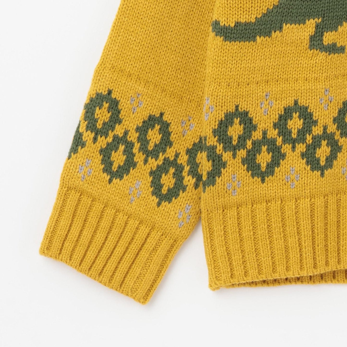 恐龍圖案考欽毛衣