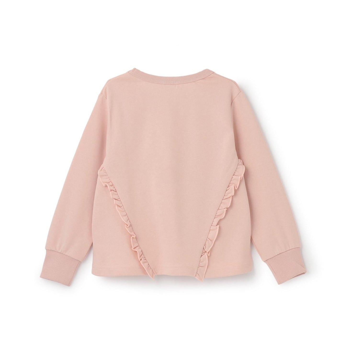 trois lapins 蝴蝶結刺繡荷葉邊衛衣