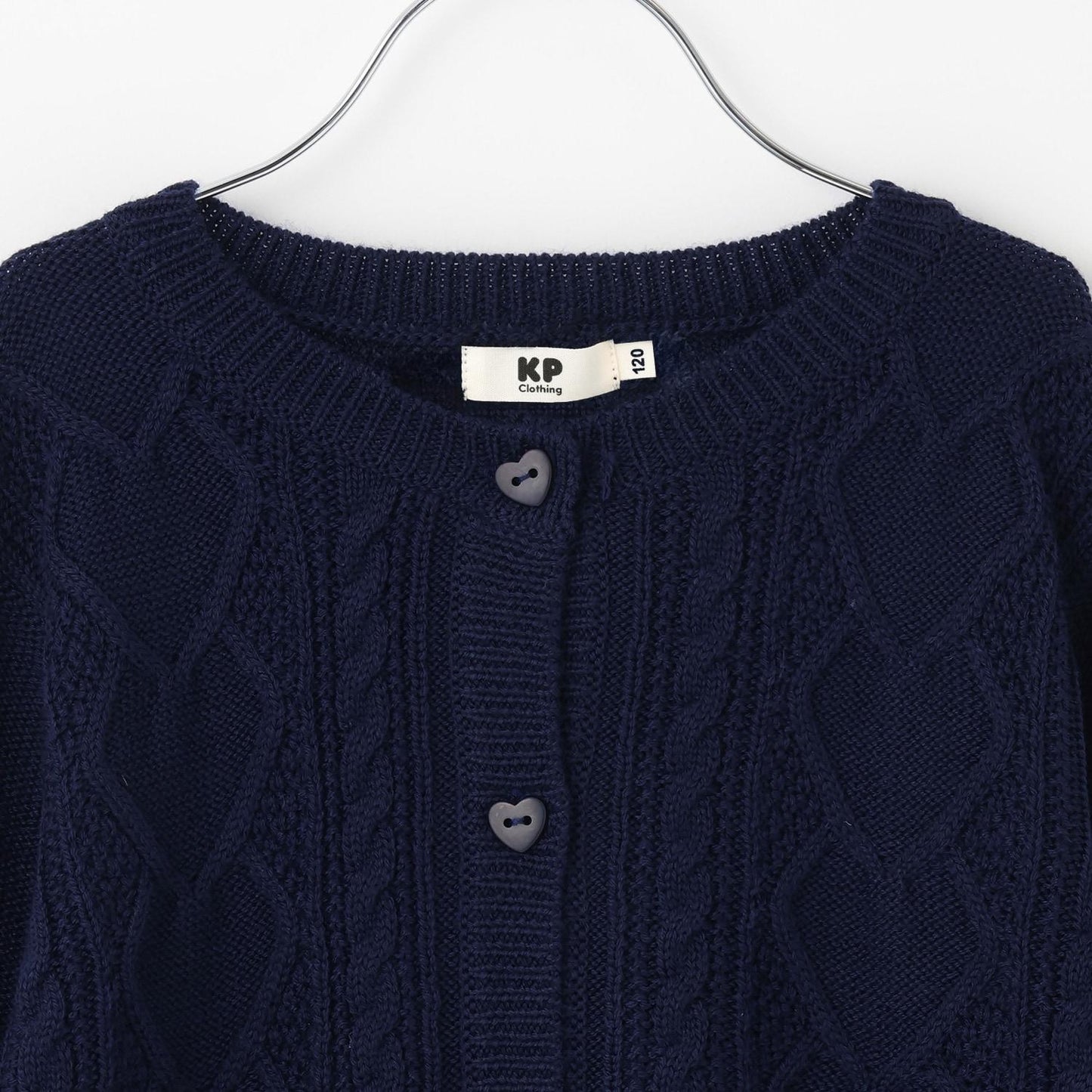 麻花編織針織開衫【可水洗】