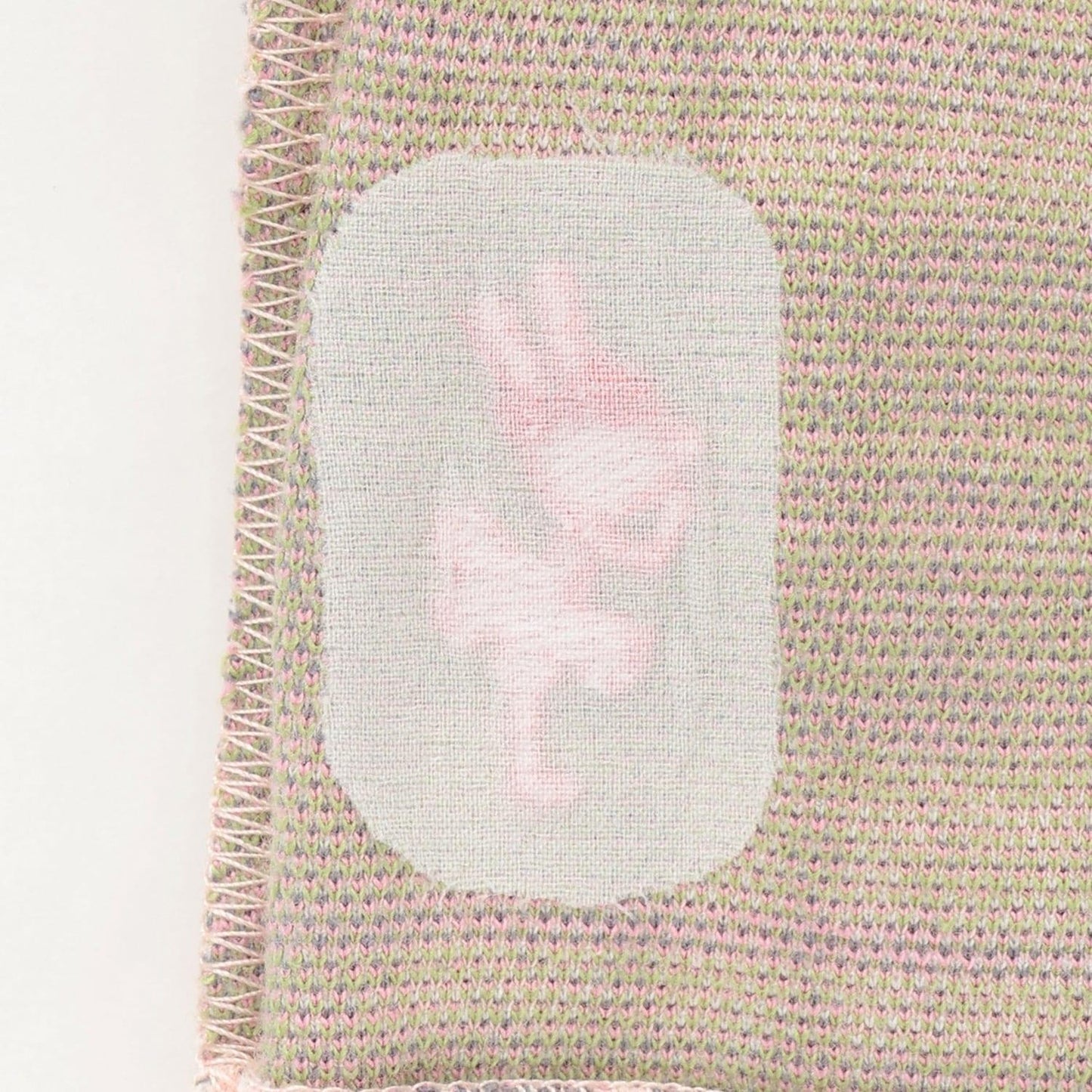 雙層提花格紋裙褲