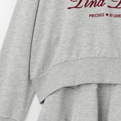 連帽衫&半身裙套裝